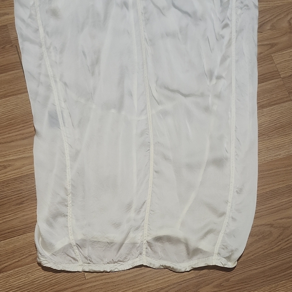 NICHOLAS K DRIFTER White Draped Maxi Dress. Size XXS - Picture 12 of 16